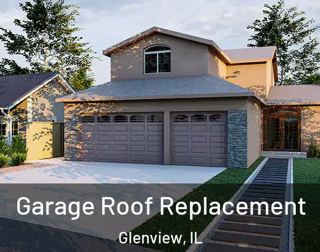  Garage Roof Replacement Glenview, IL