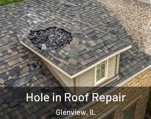  Hole in Roof Repair Glenview, IL