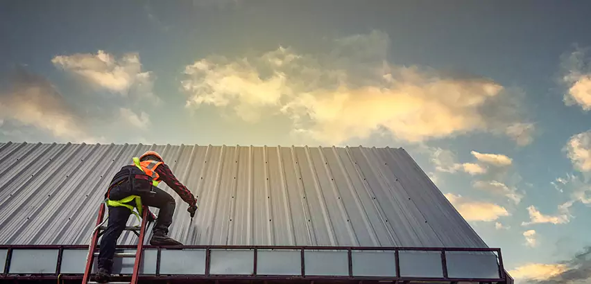 Commercial Built-Up Roof Installation in Glenview