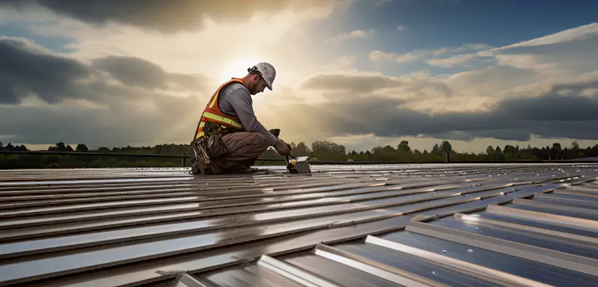 Commercial Roof Restoration in Glenview
