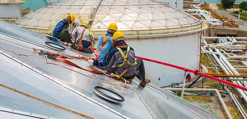 Emergency Commercial Roof Repair in Glenview