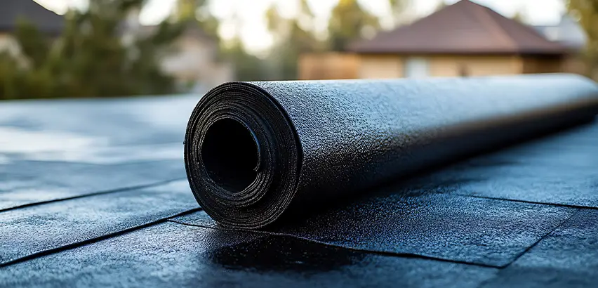 Rubber Flat Roof Replacement in Glenview