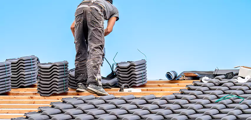 Replacing Tile Roof Underlayment in Glenview