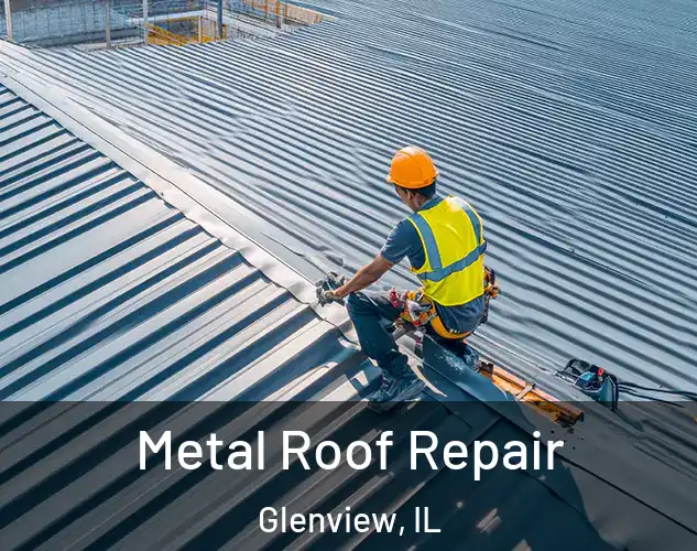  Metal Roof Repair Glenview, IL