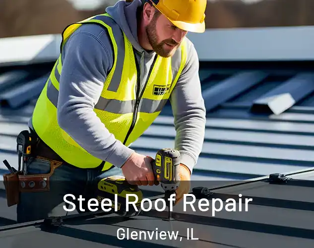  Steel Roof Repair Glenview, IL