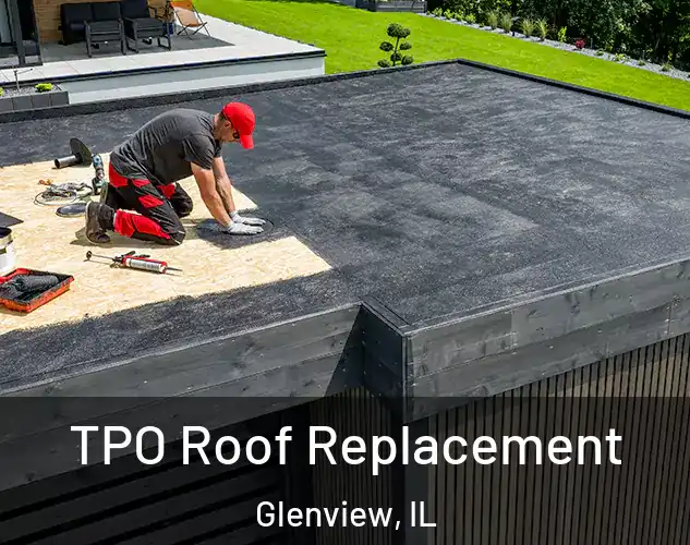  TPO Roof Replacement Glenview, IL